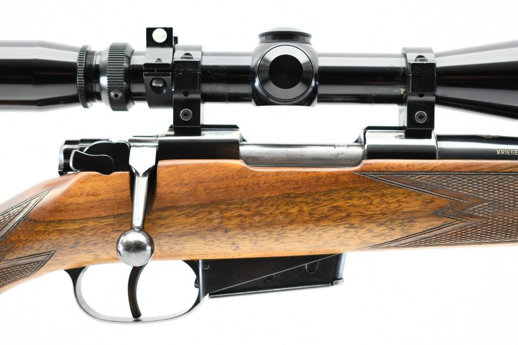 1957 German-Krico, Sporting Rifle, 22 Hornet, Bolt-Action (Leupold Scope), SN - 100140