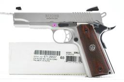 Ruger, SR1911 Full Size - Stainless, 45 ACP, Semi-Auto (W/ Box & Case), SN - 671-29557