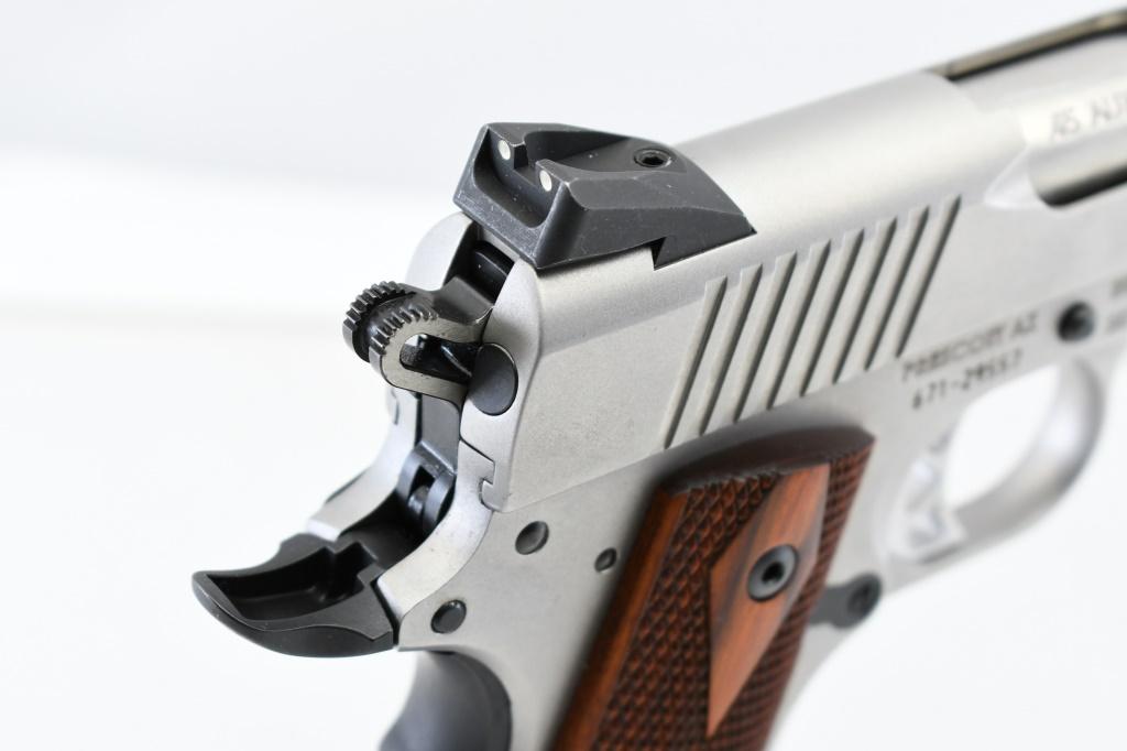 Ruger, SR1911 Full Size - Stainless, 45 ACP, Semi-Auto (W/ Box & Case), SN - 671-29557