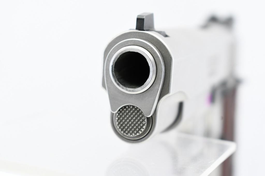 Ruger, SR1911 Full Size - Stainless, 45 ACP, Semi-Auto (W/ Box & Case), SN - 671-29557