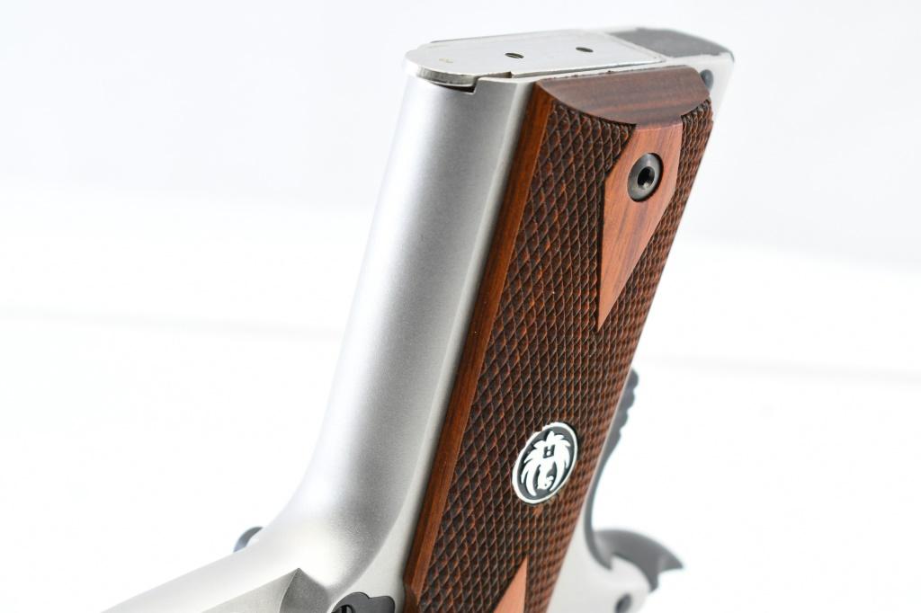 Ruger, SR1911 Full Size - Stainless, 45 ACP, Semi-Auto (W/ Box & Case), SN - 671-29557