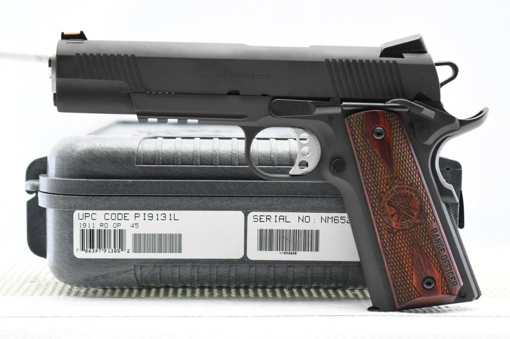 Springfield Amory, 1911 Range Officer Operator, 45 ACP, Semi-Auto (W/ Case), SN - NM652609