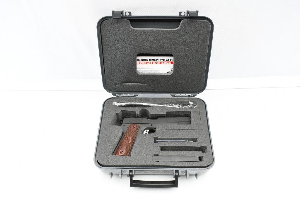 Springfield Amory, 1911 Range Officer Operator, 45 ACP, Semi-Auto (W/ Case), SN - NM652609