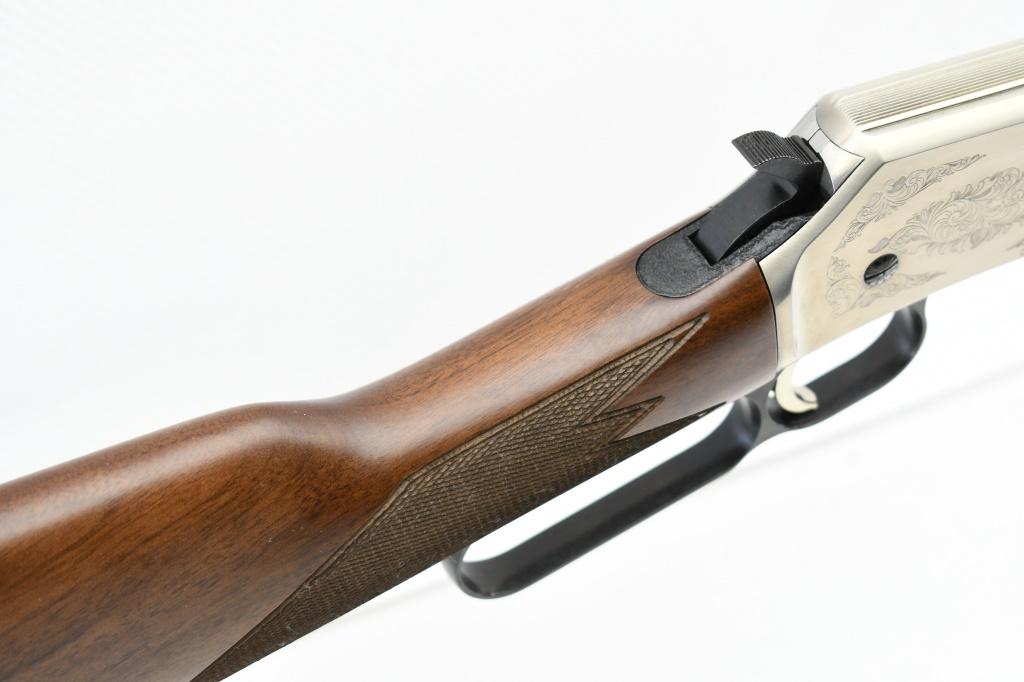 Browning, BL-22 Grade II - Satin Nickel , 22 S L LR, Lever-Action (NIB), SN - 04567ZY242