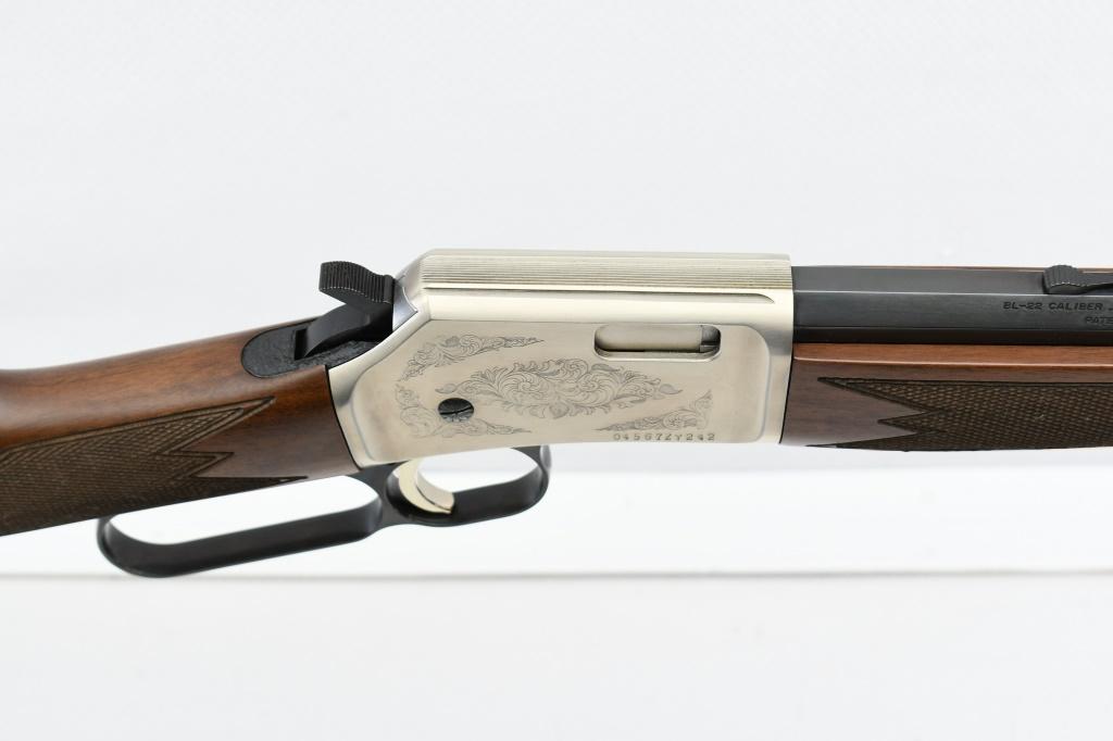 Browning, BL-22 Grade II - Satin Nickel , 22 S L LR, Lever-Action (NIB), SN - 04567ZY242