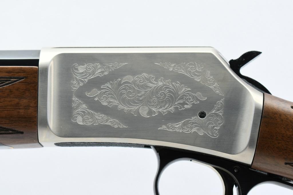 Browning, BL-22 Grade II - Satin Nickel , 22 S L LR, Lever-Action (NIB), SN - 04567ZY242