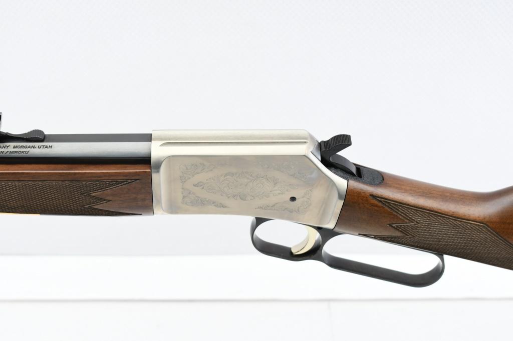 Browning, BL-22 Grade II - Satin Nickel , 22 S L LR, Lever-Action (NIB), SN - 04567ZY242