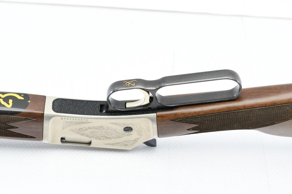 Browning, BL-22 Grade II - Satin Nickel , 22 S L LR, Lever-Action (NIB), SN - 04567ZY242