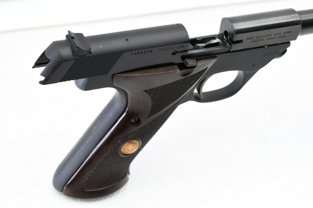 1959 High Standard, M102 Flite-King (4.5"), 22 Short, Semi-Auto (W/ Box), SN - 1092376