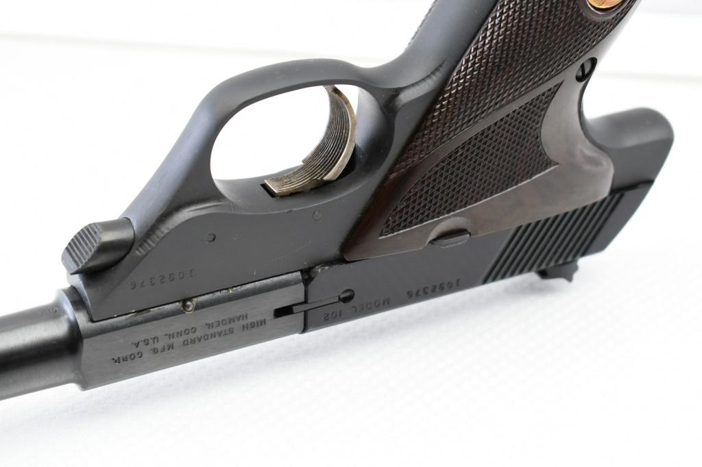 1959 High Standard, M102 Flite-King (4.5"), 22 Short, Semi-Auto (W/ Box), SN - 1092376