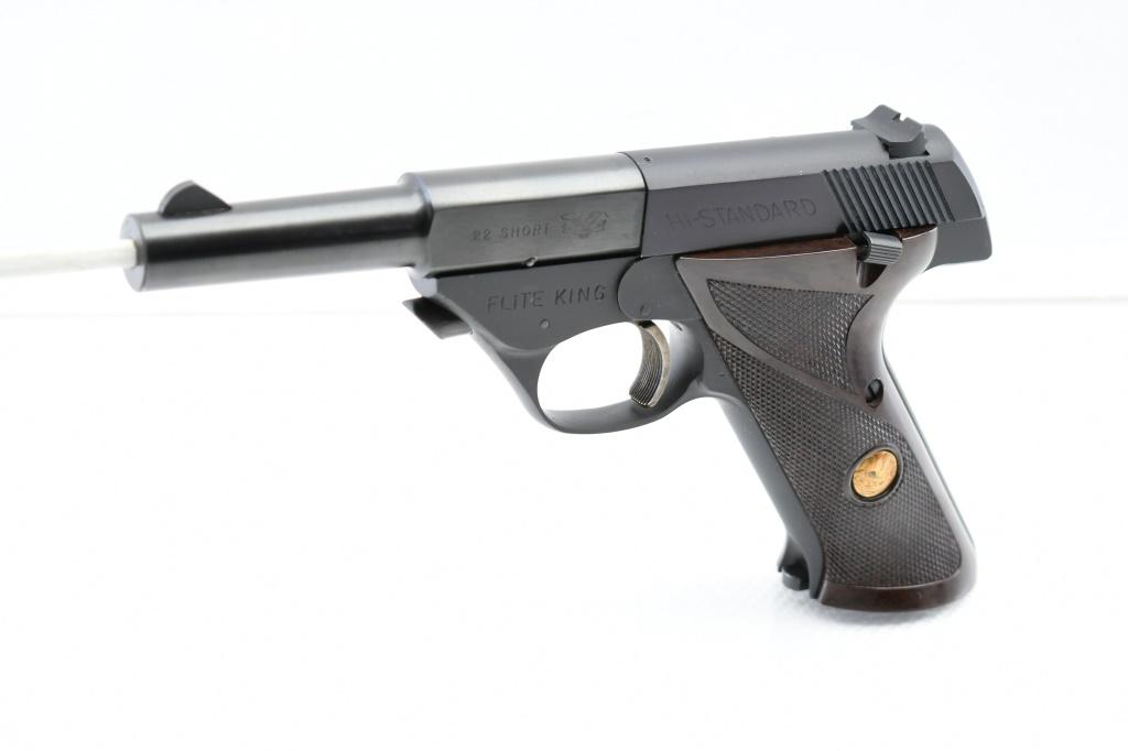 1959 High Standard, M102 Flite-King (4.5"), 22 Short, Semi-Auto (W/ Box), SN - 1092376