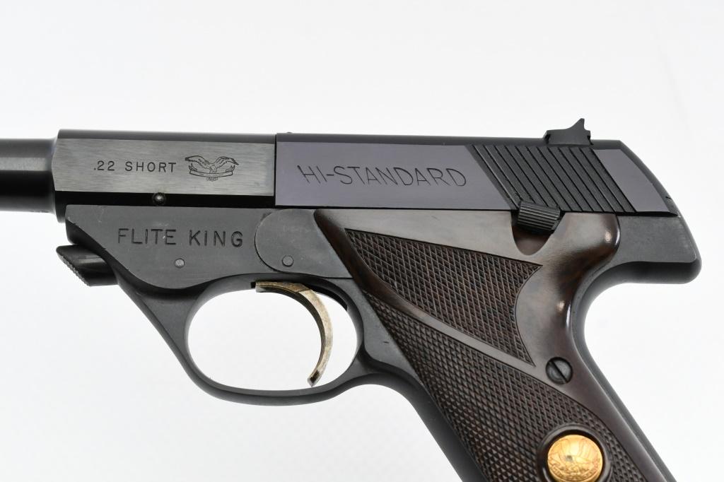 1959 High Standard, M102 Flite-King (4.5"), 22 Short, Semi-Auto (W/ Box), SN - 1092376