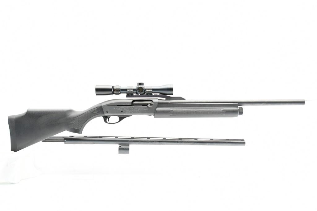 Remington, 1100 Synthetic Combo (21" Rifled & 26" IC), 12 Ga., Semi-Auto, SN - R249124V