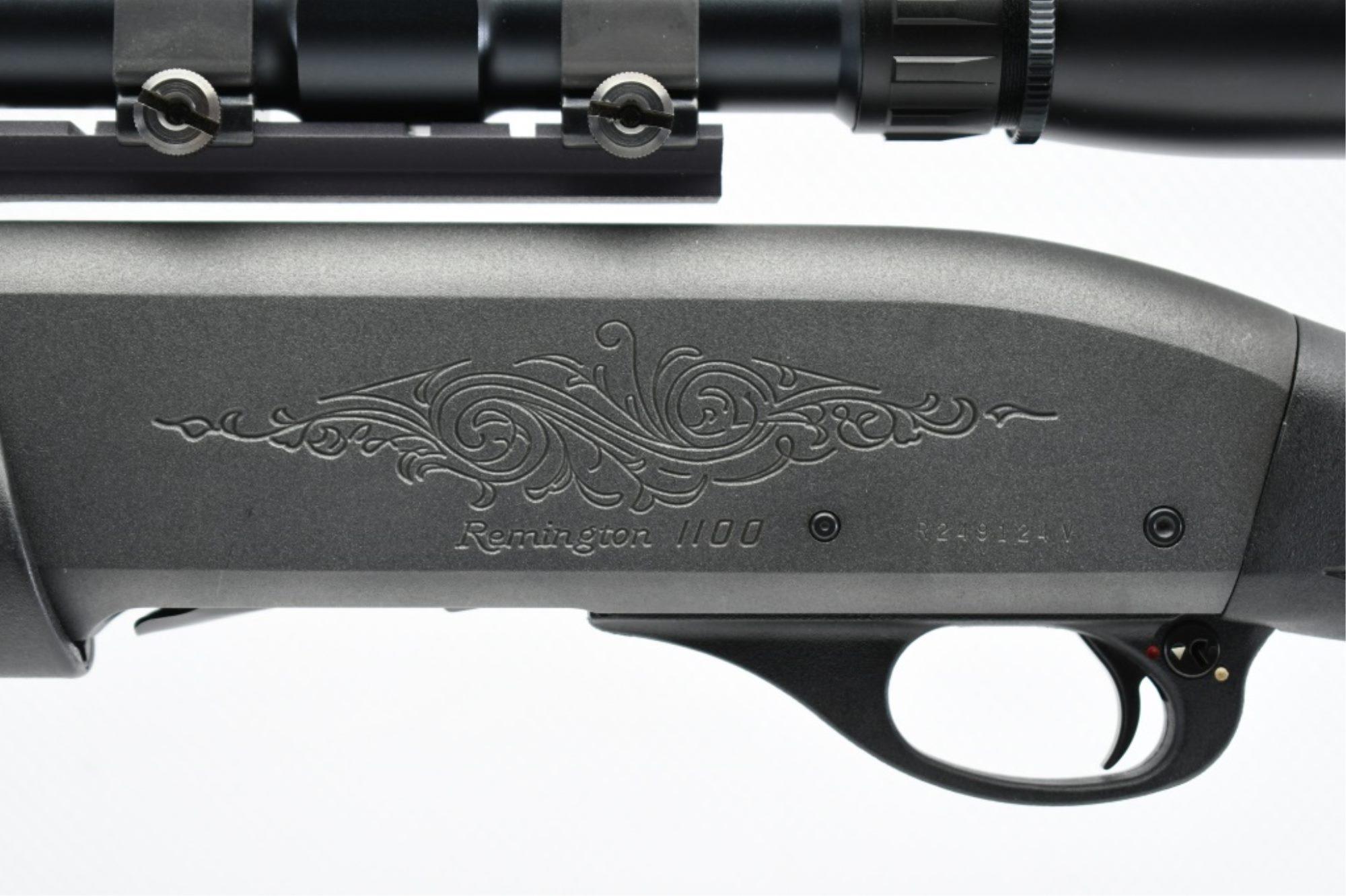 Remington, 1100 Synthetic Combo (21" Rifled & 26" IC), 12 Ga., Semi-Auto, SN - R249124V