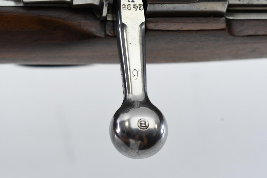 1910 Brazilian - DWM, Gew 98 Model 1909, 7mm Mauser, Bolt-Action, SN - B2498