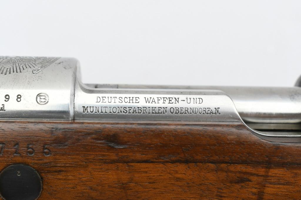 1910 Brazilian - DWM, Gew 98 Model 1909, 7mm Mauser, Bolt-Action, SN - B2498
