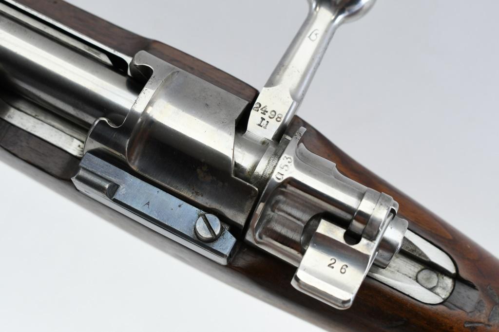 1910 Brazilian - DWM, Gew 98 Model 1909, 7mm Mauser, Bolt-Action, SN - B2498
