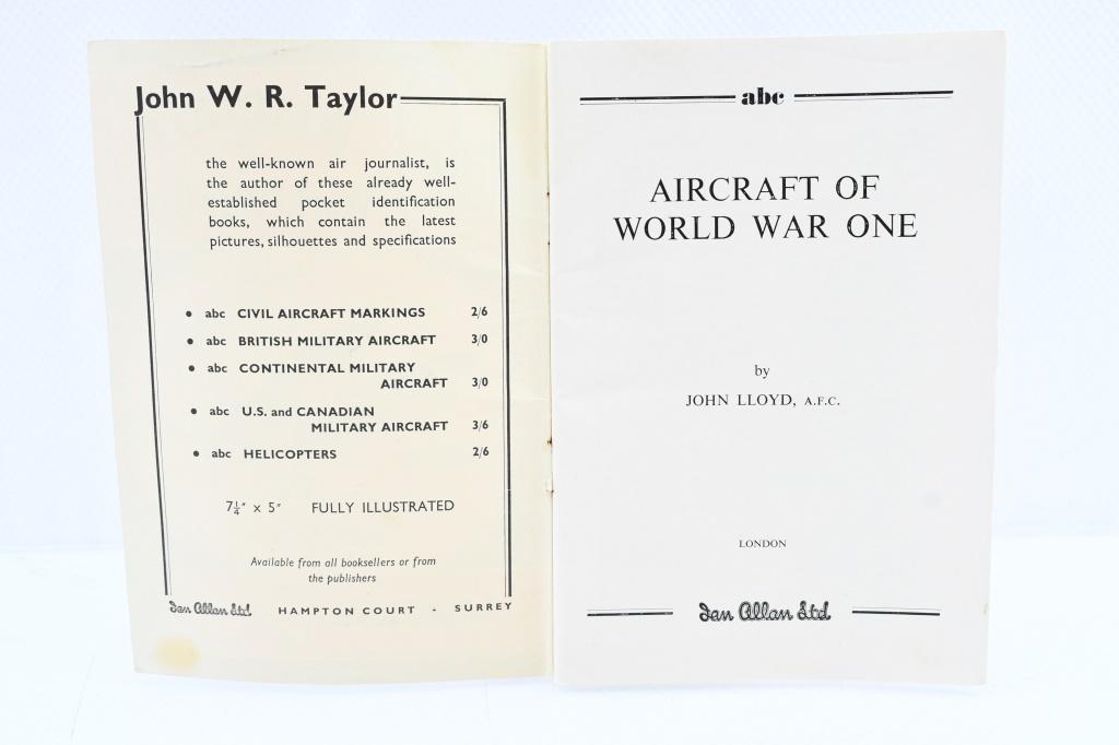 U.S. Army C-14 Air Speed Indicator/ 1958 Aircraft Book/ Aircraft Photos