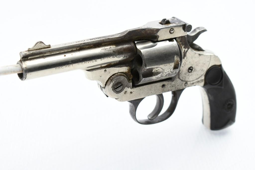 Circa 1910 Iver-Johnson, "Secret Service Special", 38 S&W, Tip-up Revolver, SN - 205804