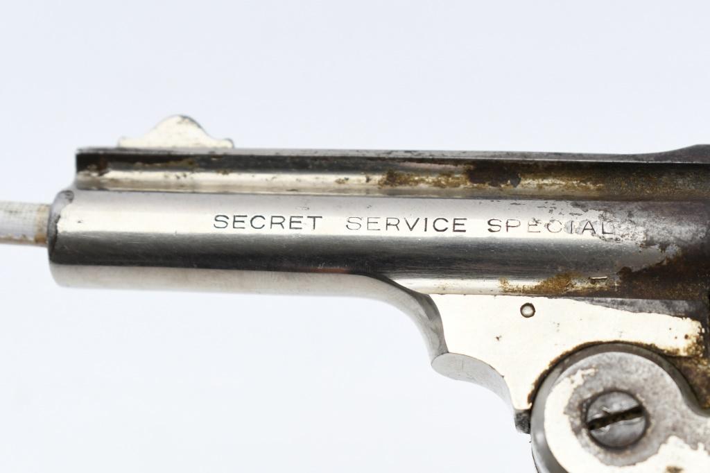 Circa 1910 Iver-Johnson, "Secret Service Special", 38 S&W, Tip-up Revolver, SN - 205804
