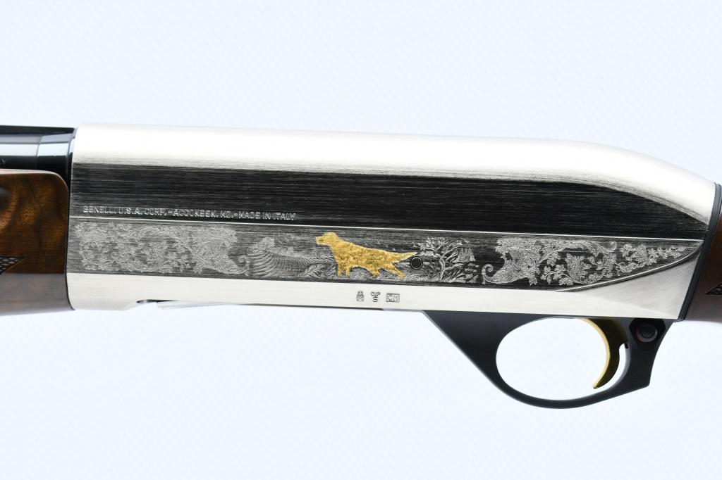 Benelli, Montefeltro Silver, 12 Ga. (28"), Semi-Auto (NIB W/ Hardcase & Chokes), SN - MS12-7258K14