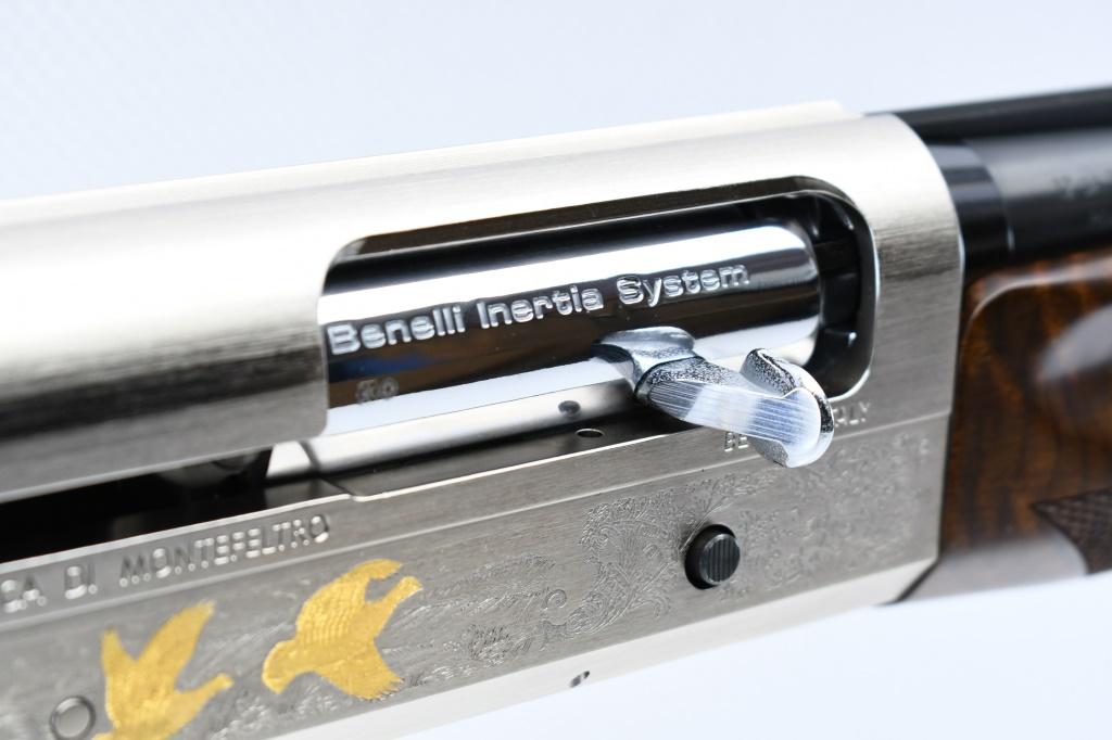 Benelli, Montefeltro Silver, 12 Ga. (28"), Semi-Auto (NIB W/ Hardcase & Chokes), SN - MS12-7258K14