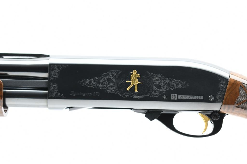 1 Of 2016 - Remington, 870 Wingmaster LC "200th Anniversary", 12 Ga., Pump (NIB), SN - 20168701357