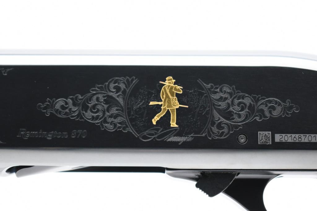 1 Of 2016 - Remington, 870 Wingmaster LC "200th Anniversary", 12 Ga., Pump (NIB), SN - 20168701357