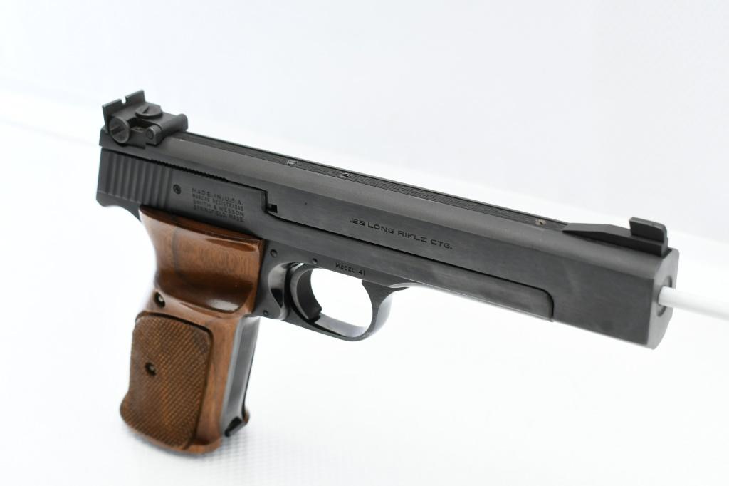 1977 Smith & Wesson, Model 41, 22 LR, Semi-Auto, SN - A323211