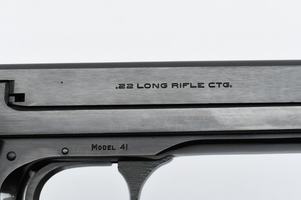 1977 Smith & Wesson, Model 41, 22 LR, Semi-Auto, SN - A323211