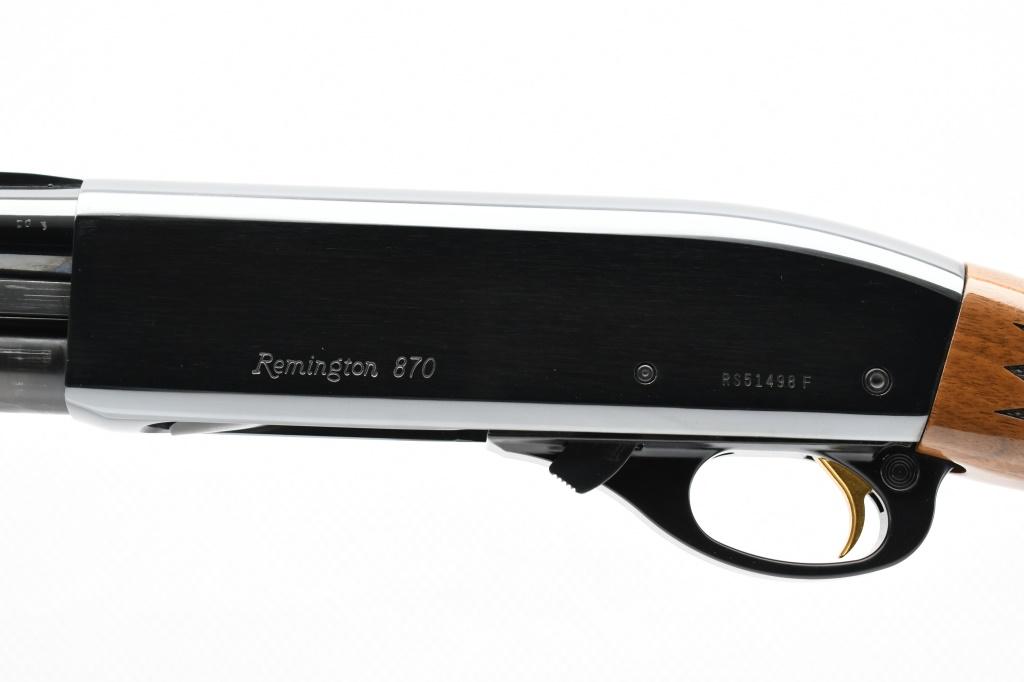 Remington, 870 Wingmaster, 20 Ga. (26" RemChoke), Pump (New W/ Box), SN - RS51498F