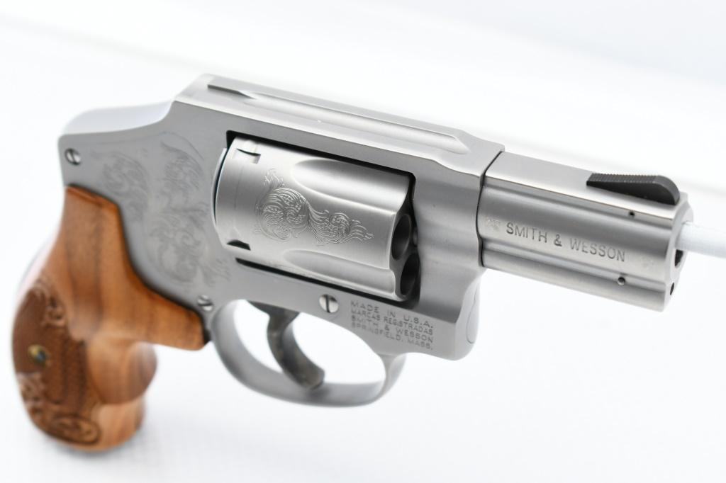 Smith & Wesson, 640-1 Engraved Stainless, 357 Magnum, Revolver (NIB), SN - CXT2042