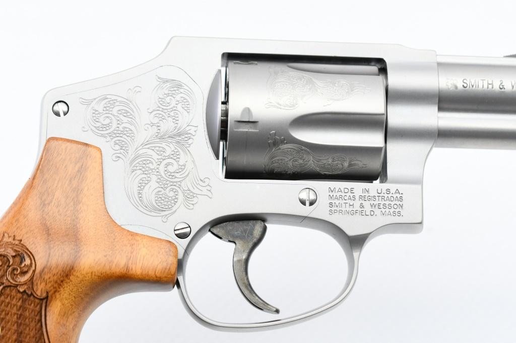 Smith & Wesson, 640-1 Engraved Stainless, 357 Magnum, Revolver (NIB), SN - CXT2042