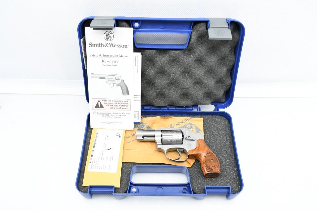 Smith & Wesson, 640-1 Engraved Stainless, 357 Magnum, Revolver (NIB), SN - CXT2042