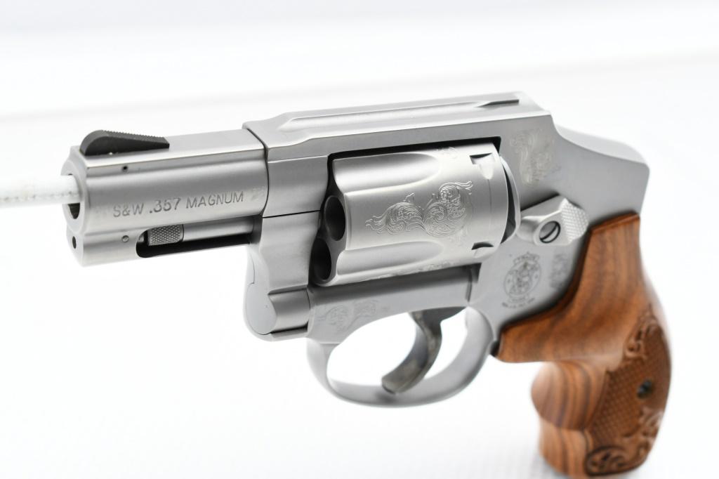 Smith & Wesson, 640-1 Engraved Stainless, 357 Magnum, Revolver (NIB), SN - CXT2042