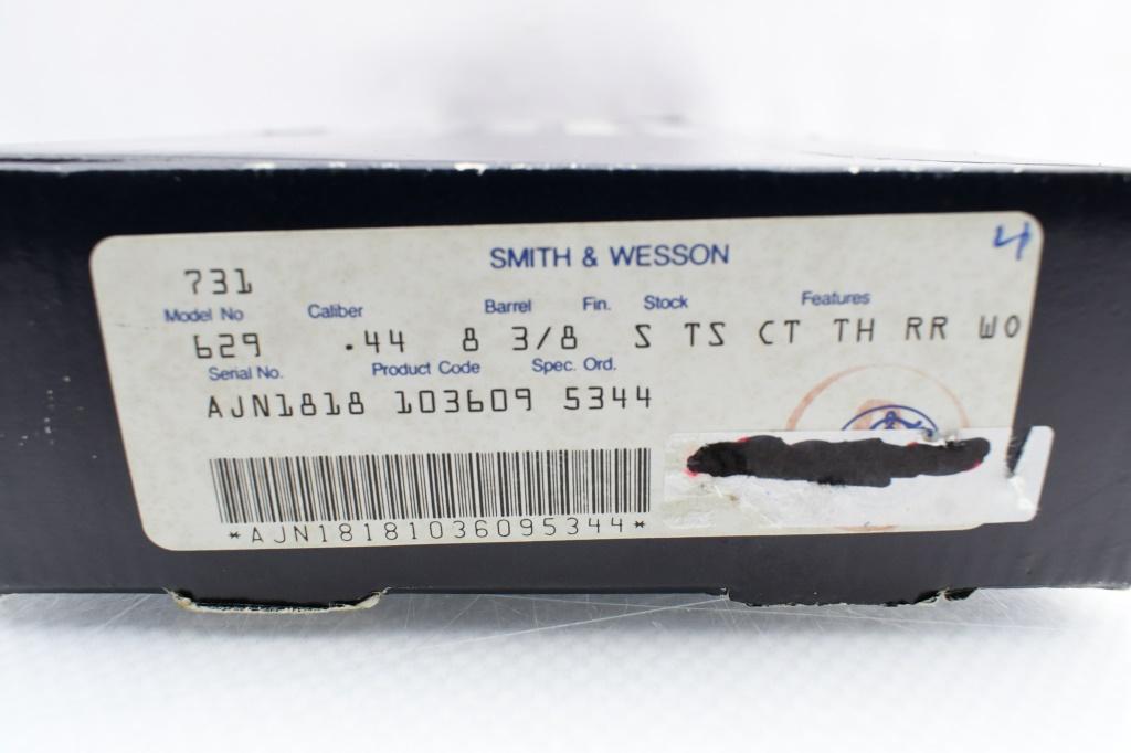 1986 Smith & Wesson, Model 629 (8 3/8"), 44 Rem. Magnum, Revolver (W/ Box), SN - AJN1818