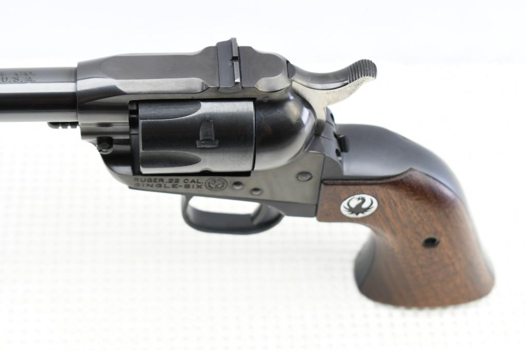 1962 Ruger, Single-Six (RSS5X), 22 LR, Revolver (W/ Letter & Holster), SN - 350776