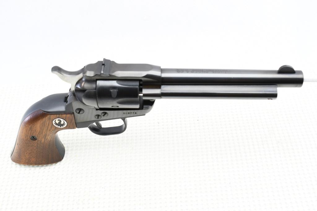 1962 Ruger, Single-Six (RSS5X), 22 LR, Revolver (W/ Letter & Holster), SN - 350776