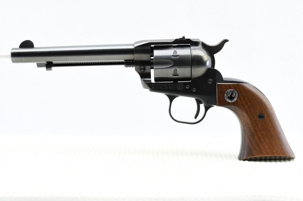 1962 Ruger, Single-Six (RSS5X), 22 LR, Revolver (W/ Letter & Holster), SN - 350776