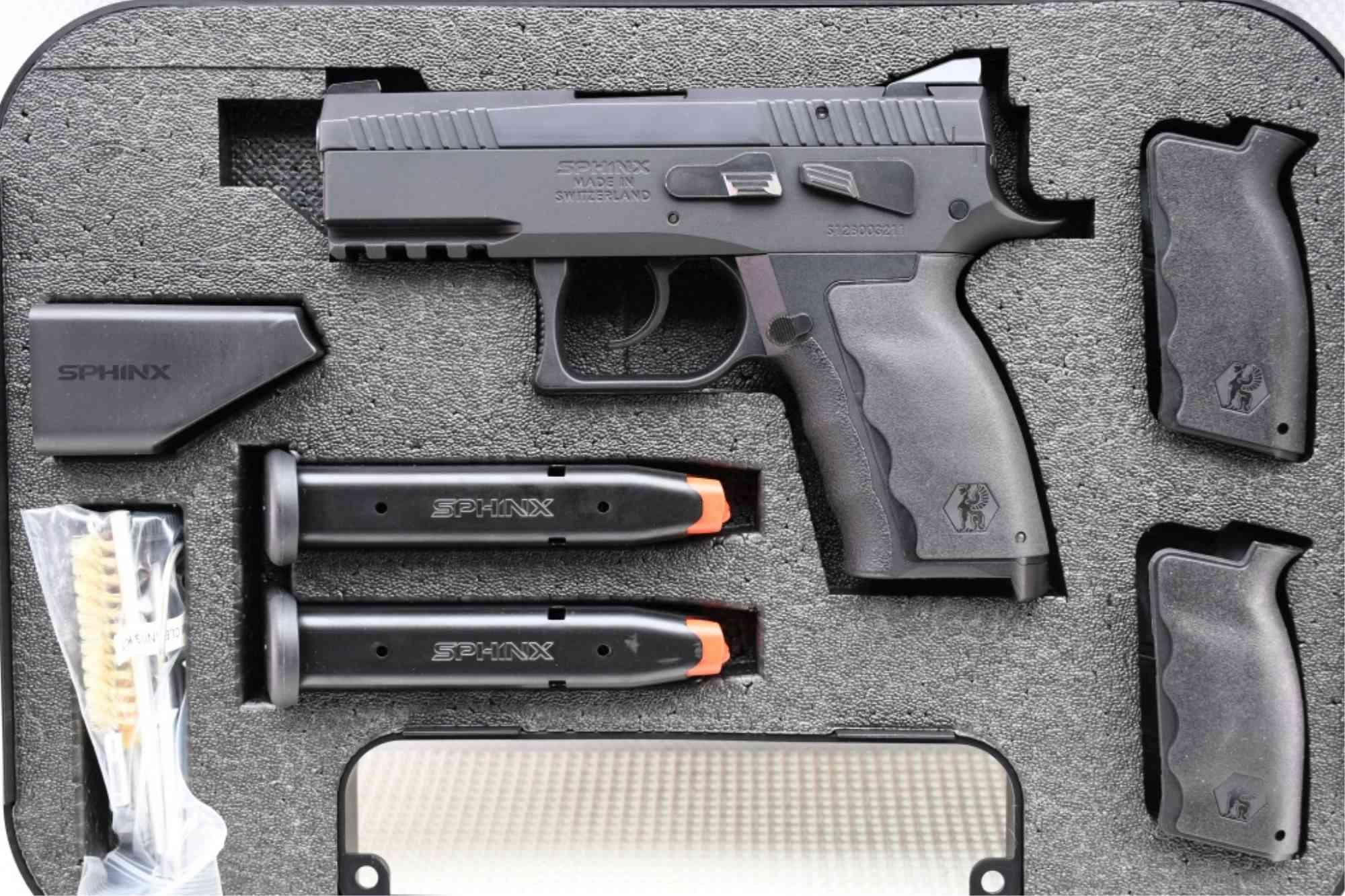 KRISS, SPHINX (Switzerland), SDP Compact (3.25"), 9mm PARA, Semi-Auto (NIB), SN - S12B003211