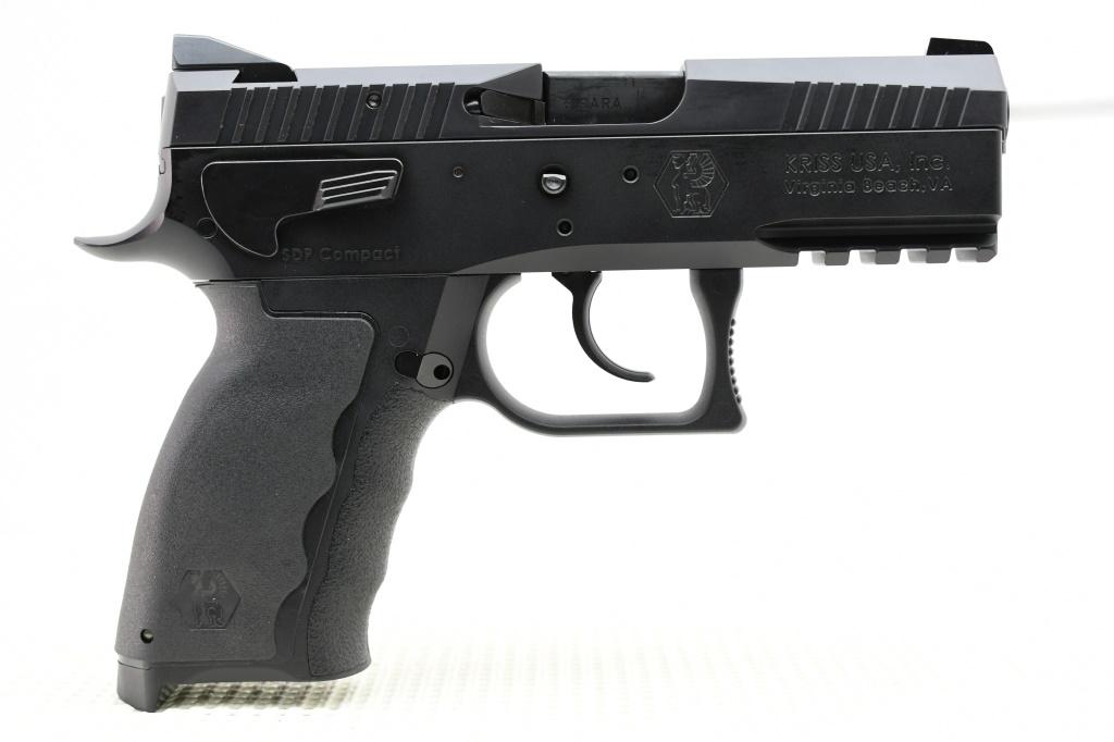 KRISS, SPHINX (Switzerland), SDP Compact (3.25"), 9mm PARA, Semi-Auto (NIB), SN - S12B003211
