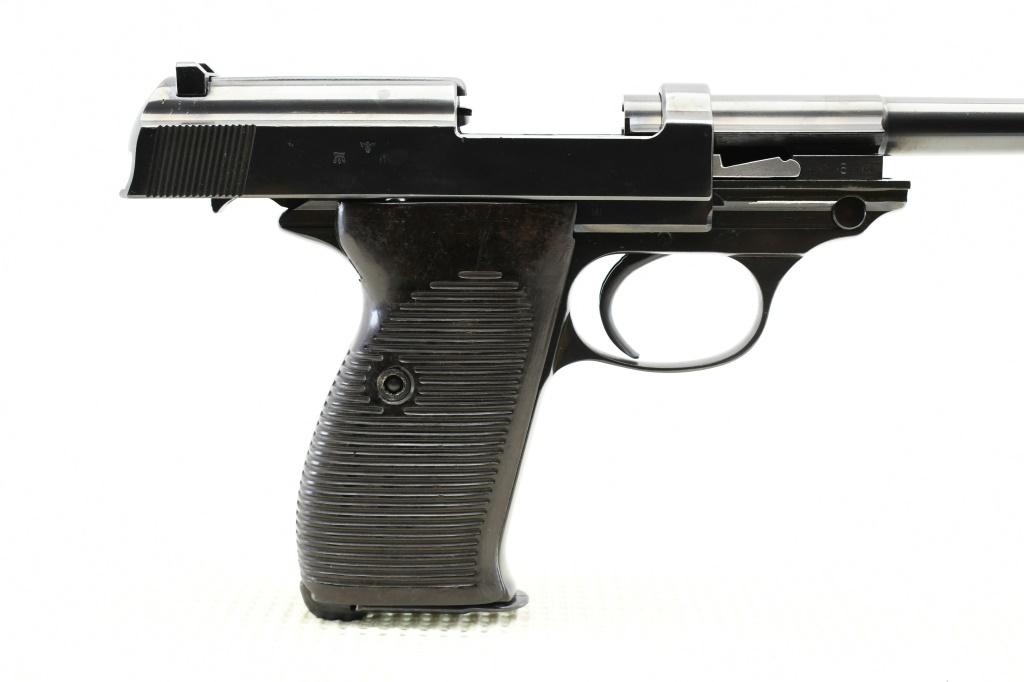 1941 WWII German Walther (ac 41), P38, 9mm Luger, Semi-Auto (W/ Holster), SN - 6739a