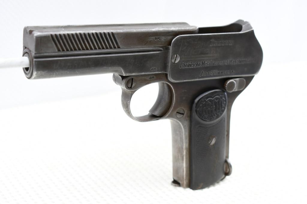 WWII Bring-Back "U.S. 95TH DIV.", Dreyse M1907, 32 ACP, Semi-Auto, SN - 221273