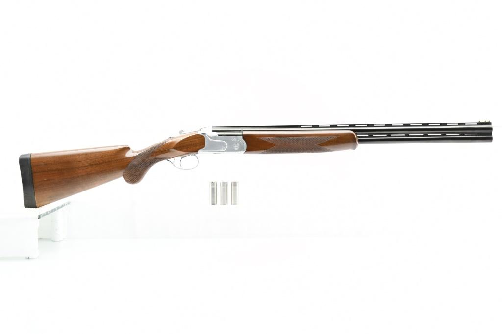 CZ (Huglu), Redhead Deluxe - Silver Engraved, 20 Ga., Over/ Under (24" W/ Chokes), SN - 08S2667