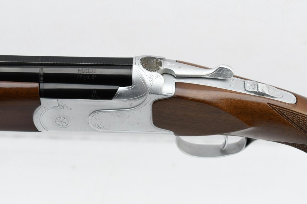 CZ (Huglu), Redhead Deluxe - Silver Engraved, 20 Ga., Over/ Under (24" W/ Chokes), SN - 08S2667