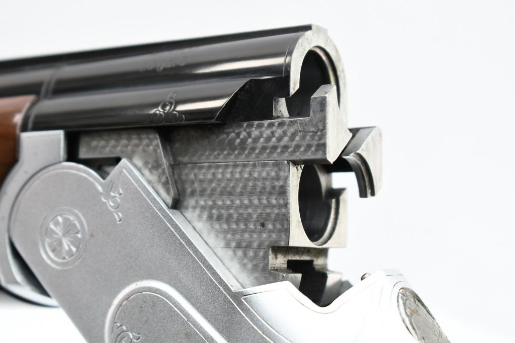 CZ (Huglu), Redhead Deluxe - Silver Engraved, 20 Ga., Over/ Under (24" W/ Chokes), SN - 08S2667