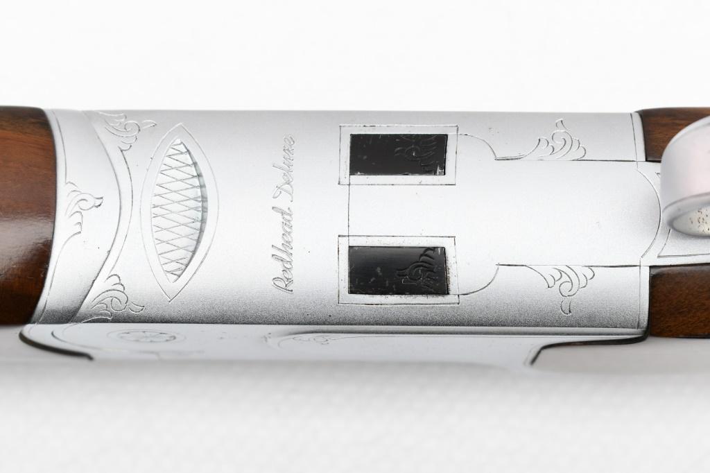 CZ (Huglu), Redhead Deluxe - Silver Engraved, 20 Ga., Over/ Under (24" W/ Chokes), SN - 08S2667