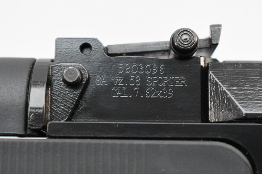 Czech D-Technik SA VZ.58 Sporter (16"), 7.62x39, Semi-Auto (NIB), SN - 5803096
