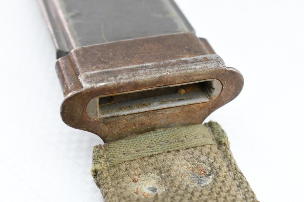 U.S. Navy WWII MK1 Utility Knife By PAL Blade Co. With Scabbard