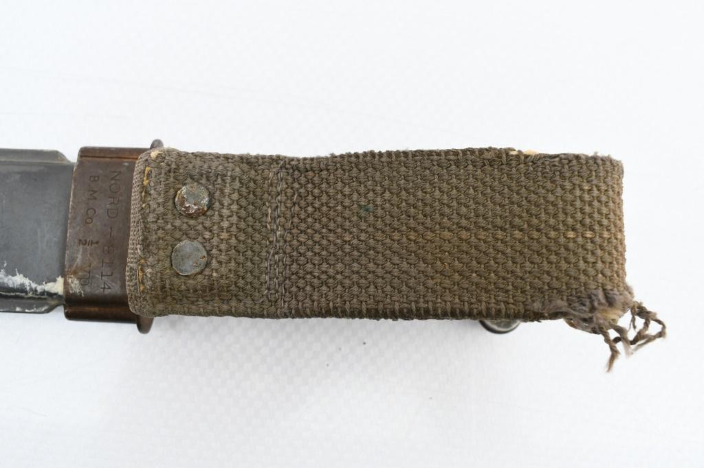 U.S. Navy WWII MK1 Utility Knife By PAL Blade Co. With Scabbard